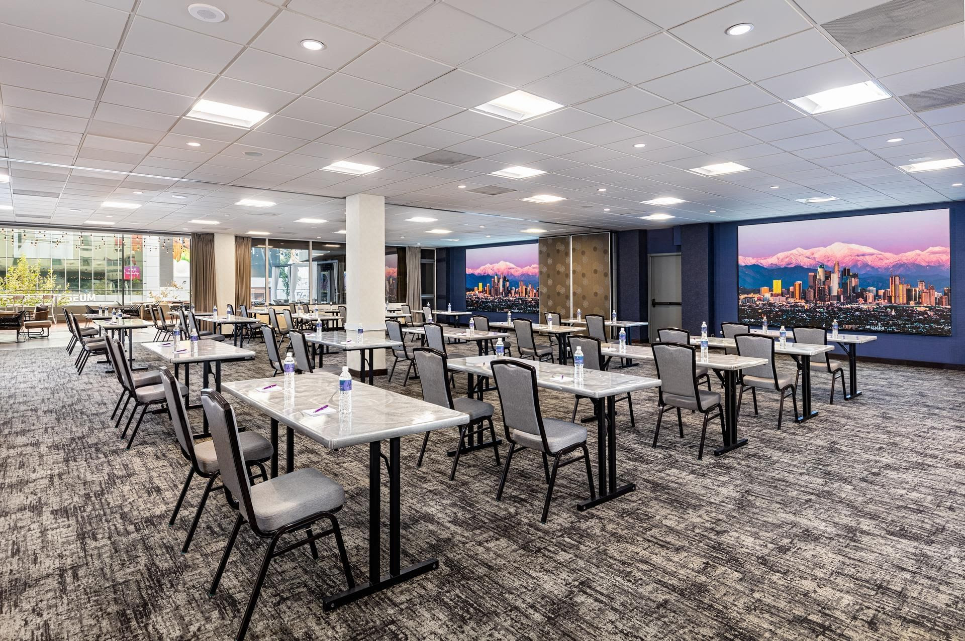 The event space at E-Central Downtown Los Angeles Hotel